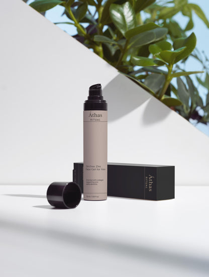 Oil-Free Zinc Face Gel for Men